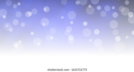 Dark BLUE vector background with circles. Abstract illustration with colorful spots in nature style. Pattern for websites, landing pages.