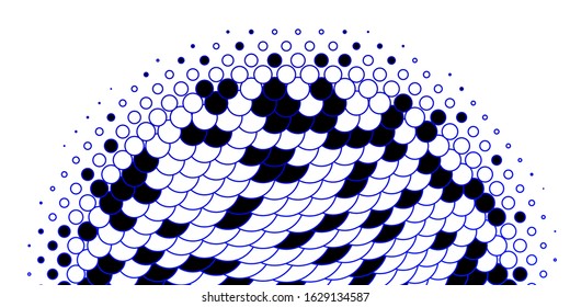 Dark BLUE vector background with circles. Abstract illustration with colorful spots in nature style. Pattern for wallpapers, curtains.