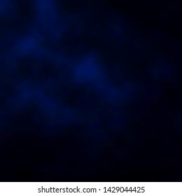 Dark BLUE vector background with clouds. Colorful illustration with abstract gradient clouds. Template for landing pages.