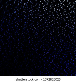 Dark BLUE vector background with colorful stars. Colorful illustration with abstract gradient stars. Design for your business promotion.