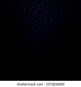 Dark BLUE vector background with colorful stars. Modern geometric abstract illustration with stars. Pattern for wrapping gifts.
