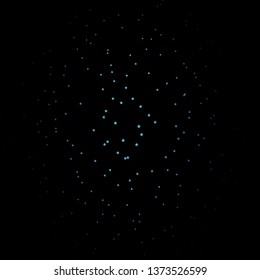 Dark BLUE vector background with colorful stars. Blur decorative design in simple style with stars. Best design for your ad, poster, banner.