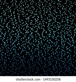 Dark BLUE vector background with colorful stars. Modern geometric abstract illustration with stars. Design for your business promotion.