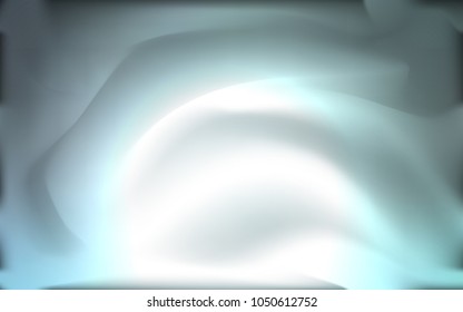 Dark BLUE vector background with curved circles. Colorful illustration in abstract marble style with gradient. A new texture for your  ad, booklets, leaflets.