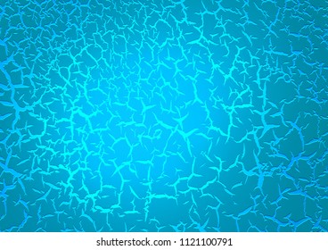 Dark BLUE vector background with curved circles. Modern gradient abstract illustration with bandy lines. New composition for your brand book.