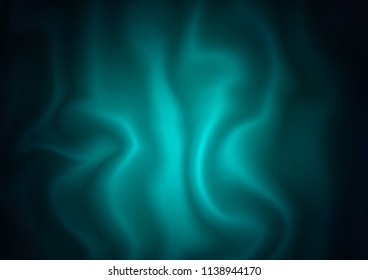 Dark BLUE vector background with curved circles. An elegant bright illustration with gradient. A new texture for your  ad, booklets, leaflets.