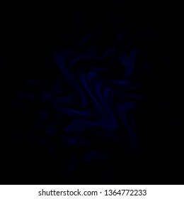 Dark BLUE vector background with curved lines. Abstract illustration with gradient bows. Best design for your posters, banners.