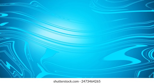 Dark BLUE vector background with curved lines. Colorful illustration in abstract style with gradient. Elegant pattern for a brand book.