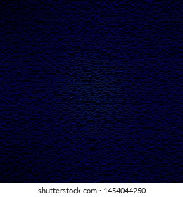 Dark BLUE vector background with curves. Colorful illustration with curved lines. Best design for your ad, poster, banner.