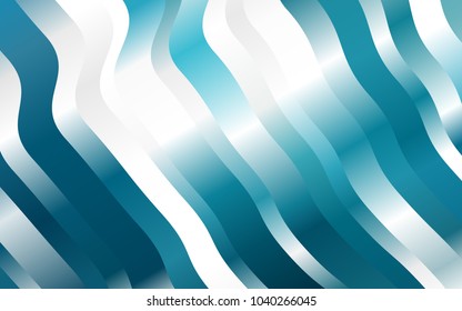 Dark BLUE vector background with lamp shapes. Shining crooked illustration in marble style. Marble design for your web site.
