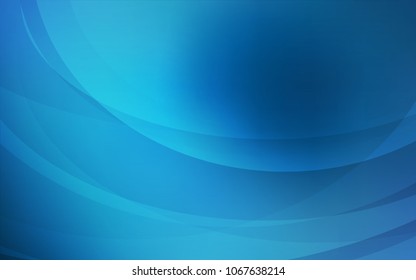 Dark BLUE vector background with lamp shapes. An elegant bright illustration with gradient. Marble design for your web site.