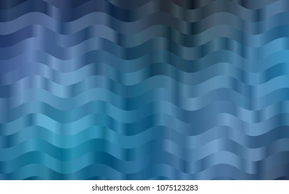 Dark BLUE vector background with lamp shapes. A completely new color illustration in marble style. A completely new marble design for your business.
