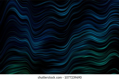 Dark BLUE vector background with lamp shapes. Brand-new colored illustration in marble style with gradient. A new texture for your  ad, booklets, leaflets.