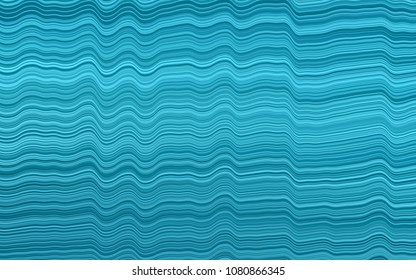 Dark BLUE vector background with lamp shapes. A completely new color illustration in marble style. A new texture for your  ad, booklets, leaflets.