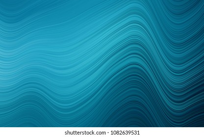 Dark BLUE vector background with lamp shapes. Shining crooked illustration in marble style. The best blurred design for your business.