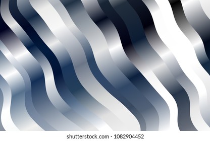 Dark BLUE vector background with lamp shapes. Creative geometric illustration in marble style with gradient. Brand-new design for your ads, poster, banner.