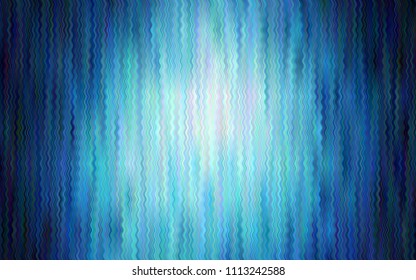 Dark BLUE vector background with lamp shapes. Creative geometric illustration in marble style with gradient. New composition for your brand book.