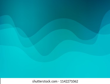 Dark BLUE vector background with lamp shapes. Shining crooked illustration in marble style. A new texture for your  ad, booklets, leaflets.
