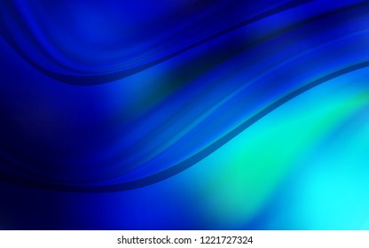Dark BLUE vector background with lamp shapes. An elegant bright illustration with gradient. Marble design for your web site.