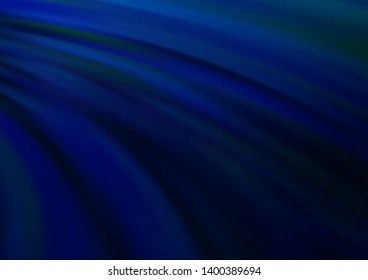 Dark BLUE vector background with lamp shapes. Colorful illustration in abstract marble style with gradient. Marble design for your web site.