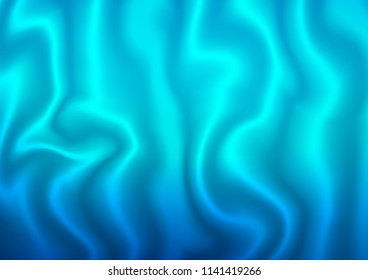 Dark BLUE vector background with lava shapes. Geometric illustration in marble style with gradient.  A new texture for your  ad, booklets, leaflets.