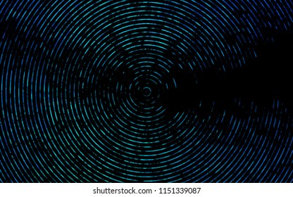 Dark BLUE vector background with lava shapes. An elegant bright illustration with gradient. Textured wave pattern for backgrounds.