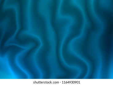 Dark BLUE vector background with lava shapes. Geometric illustration in marble style with gradient.  The template for cell phone backgrounds.