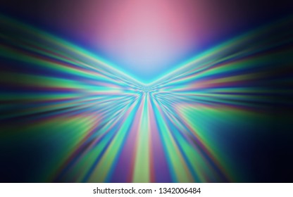 Dark BLUE vector background with lines. An elegant bright illustration with gradient. A completely new design for your business.