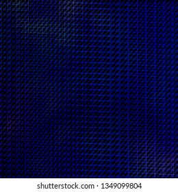 Dark BLUE vector background with lines. Repeated lines on abstract background with gradient. Pattern for booklets, leaflets.