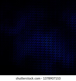 Dark BLUE vector background with lines. Gradient abstract design in simple style with sharp lines. Pattern for websites, landing pages.