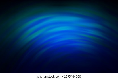 Dark BLUE vector background with lines. Colorful illustration in abstract style with gradient. The best colorful design for your business.