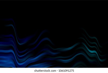 Dark BLUE vector background with liquid shapes. Brand-new colored illustration in marble style with gradient. Textured wave pattern for backgrounds.