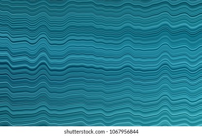 Dark BLUE vector background with liquid shapes. Colorful abstract illustration with gradient lines. A completely new marble design for your business.