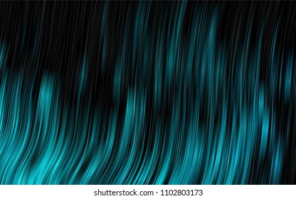 Dark BLUE vector background with liquid shapes. Colorful abstract illustration with gradient lines. A completely new marble design for your business.