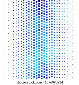 Dark BLUE vector background in polygonal style. Abstract gradient illustration with rectangles. Pattern for websites, landing pages.