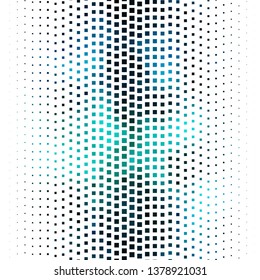 Dark BLUE vector background in polygonal style. Abstract gradient illustration with rectangles. Template for cellphones.