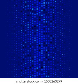 Dark BLUE vector background in polygonal style. Modern design with rectangles in abstract style. Pattern for busines booklets, leaflets