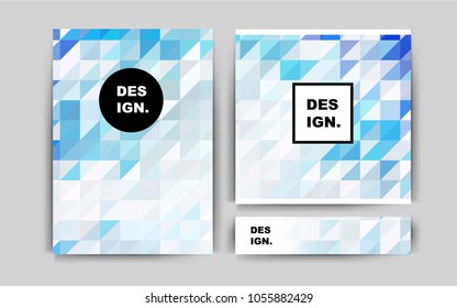 Dark BLUE vector background for presentations. Blurred decorative design in abstract style with textbox. Pattern for ads, leaflets, labels of your business.