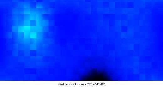 Dark blue vector background with random forms. Colorful abstract forms with gradient in simple style. Background for cell phones.