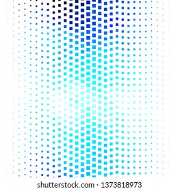 Dark BLUE vector background with rectangles. Abstract gradient illustration with colorful rectangles. Pattern for busines booklets, leaflets