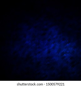 Dark BLUE vector background with set of hexagons. Design in abstract style with hexagons. Pattern for landing pages.