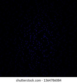 Dark BLUE vector background with small and big stars. Blur decorative design in simple style with stars. Best design for your ad, poster, banner.