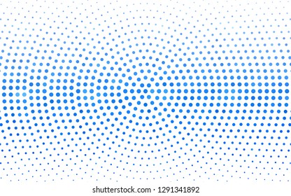 DARK BLUE vector  background with spots. Abstract illustration with colored bubbles in nature style. Pattern for textures of wallpapers.