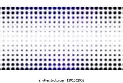 DARK BLUE vector  background with spots. Illustration with set of shining colorful abstract circles. Pattern for ads, leaflets.