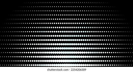 Dark BLUE vector background with spots. Colorful illustration with gradient dots in nature style. Pattern for wallpapers, curtains.