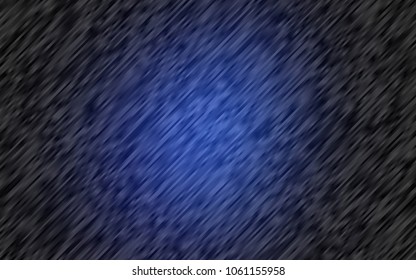 Dark BLUE vector background with straight lines. Decorative shining illustration with lines on abstract template. Smart design for your business advert.
