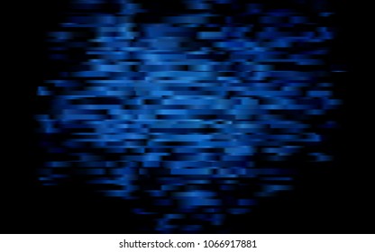 Dark BLUE vector background with straight lines. Shining colored illustration with narrow lines. Smart design for your business advert.