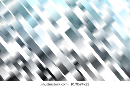 Dark BLUE vector background with straight lines. Decorative shining illustration with lines on abstract template. The pattern can be used for busines ad, booklets, leaflets