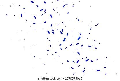 Dark BLUE vector background with straight lines. Blurred decorative design in simple style with lines. The template can be used as a background.