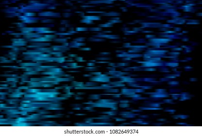 Dark BLUE vector background with straight lines. Decorative shining illustration with lines on abstract template. Best design for your ad, poster, banner.